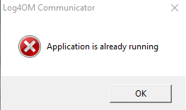 Communicator load error