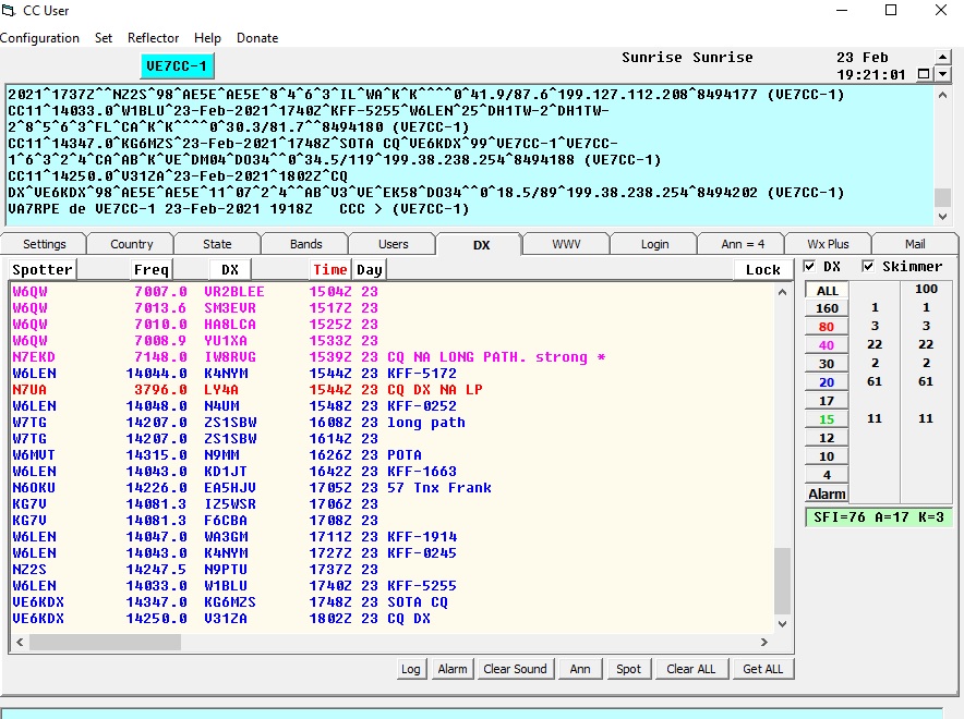 VE7CC Cluster report.jpg