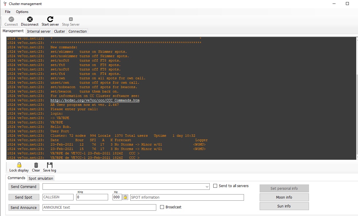 Log4OM Cluster report.jpg