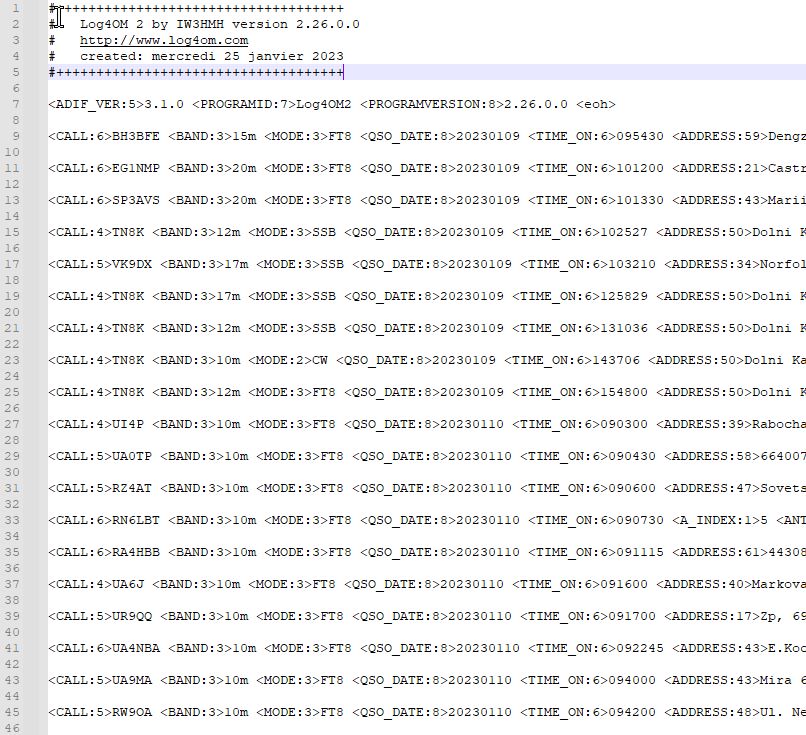 2023-01-25 14_12_22-D__Mes Documents_Radio_Logs_Log4OM_ADIF_20230125131059_Complet.adi - Notepad++ [.jpg